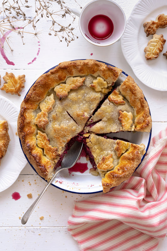 Tarte deliciosa de ruibarbo